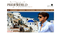 Desktop Screenshot of prideworldtravel.com